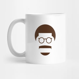 Man With Glasses Mug